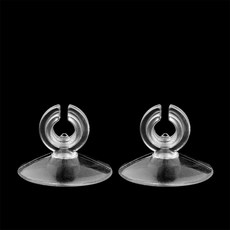 수족관 에어호스 고정용 흡착판 기포발생기 홀더 흡착고무 빨판, 1개