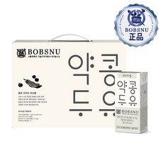 서울대 밥스누 오리지널 약콩두유 무설탕 무첨가 국산, 24개, 190ml
