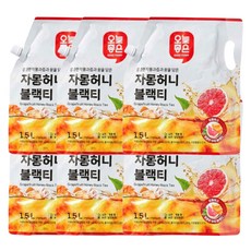 오늘좋은 자몽허니블랙티 기획 1.5L, 6개