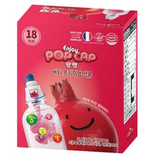 팝캡 프리미엄 멀티비타민-석류 5ml 5개