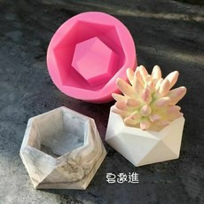 盆栽模 花瓶模 蠟燭模 擴香石模 香磚模 矽膠模, 1個