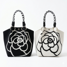 데이레오 여성 플라워 토트백