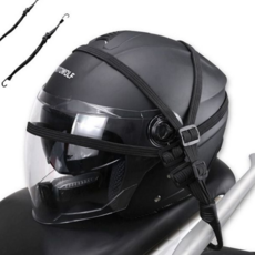 오토바이 밴드 고정 스트랩 스쿠터 오토바이 안전 끈 화물 탄성 헬멧 고무, 60cm