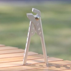 캠핑용품 코펠 냄비 집게 취사용품 조리도구 프라이팬, 1개