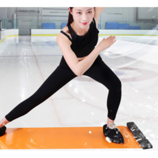 (탑스타) 1+1 슬라이드 보드 실내 홈트 스케이트 매트 코어 유산소 슬라이딩, 블랙2