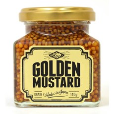GOLDEN 黃金芥末顆粒 醬 日本製造 140g, 1個