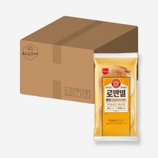 삼립 간식 냉동 로만밀 통밀 잉글리쉬 머핀, 8개, 240g