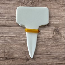 식물이름표 소형 T라벨 100P 화분이름표 다육이 식물라벨