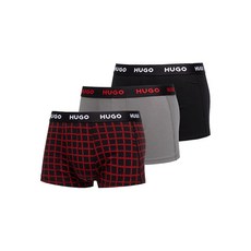 휴고 로고 복서 브리프 3팩 세트