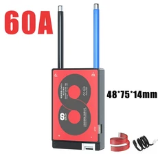 DALY 18650 배터리 4S BMS 리튬 이온 LiFePo4 20A 밸런스NTC 포함