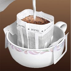 리븐즈 클립 고정식 종이 커피필터 드립퍼필터