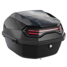 오토바이 탑박스 헬멧 보관함 트렁크 짐칸 배달통 블랙, 하얀색