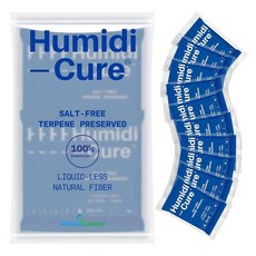 Humidi-Cure 62% RH 양방향 습도 팩 사이즈 4g 10팩 14.3ml(1/2온스) 허브 보관을 위한 수분 흡수제 조절 액체 없는 식물 섬유로 향과 맛을 보존, 4g(1/2온스)