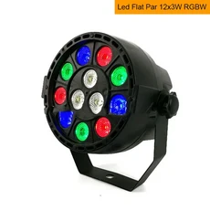 SHEHDS LED 7x18W RGBWA UV Par Light with DMX512 6in1 Stage Wash Effect DJ Disco 54x3W 12x3W Mini Spo, 01 China Mainland, 05 Flat Par 12x3W RGBW