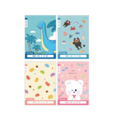 모닝글로리 초등 1-2 쓰기노트 5칸 남자, 랜덤 표지, 10개