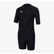 [브랜드정품]아레나 아레나 액셀 아동 3부 반신 슈트 A5SG1GI10 (BLK NVY) 캡내장형 강습수영복 휴가수영복