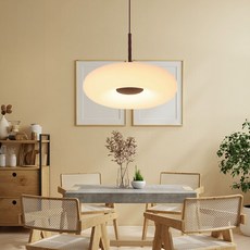 벨라 펜던트 40W 색변환 리모컨 인테리어조명, 커피색