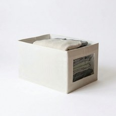 옥스포드 의류 수납함 옷정리함 서랍형 정리박스 의류정리 박스 20cm, 1개, 베이지