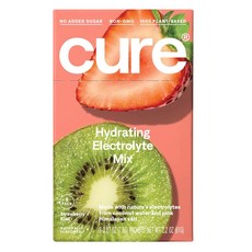 cure HYDRATION 補水電解質沖泡粉 草莓奇異果口味 8入, 1個, 61g