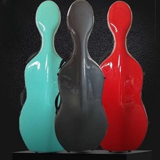 첼로 케이스 하드 숄더 항공 보관가방 악기 캐리어 경량 파손방지 01.하얀색