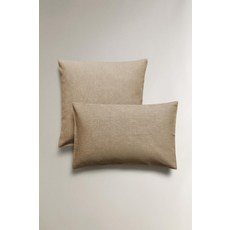 ZARA 자라 베이직 쿠션 커버 - 샌드 123237, 50 x 50 cm