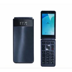 에이루트A1프로 최신폴더폰 알뜰폰 효도폰 학생폰 세컨폰 구매전내용확인 외국인구매불가 Only Koreans can buy it, 32GB, 블랙 (신규개통/번호이동)