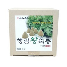 왕쑥봉 100개 국산 남해 섬애약쑥 100% 무독성 한의원 한방, 없음, 1개