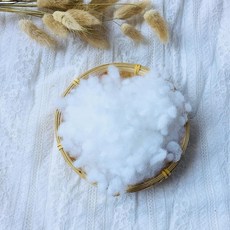 스퀴시솜 충전재 푹신한 방울솜 쿠션솜 구름솜 인형 만들기, 1. 50g