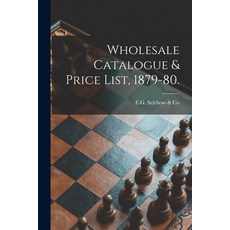 (영문도서) Wholesale Catalogue & Price List 1879-80. Paperback, Legare Street Press, English, 9781015331785