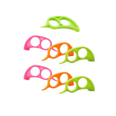 NOV- 오렌지 껍질 칼 자몽 까기 까는 도구 필러 나이프 커터기, 10개