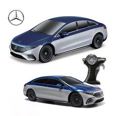 마이스토 어린이RC카 1:24 메르세데스 벤츠 EQS 전기차 하이스피드 무선조종자동차, 1개
