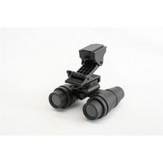 야외 장비 이중 목적 PVS18 쿼드 렌즈 적외선 야간 투시 쌍안경 망원경 세트 모델, [04] Red lenses--BK-A