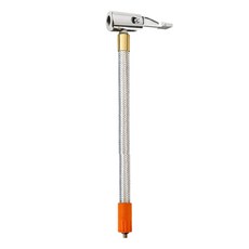 M6 나사형 타이어 인플레이터 호스 연장 튜브 자전거 자동차 타이어 잠금 에어 척 어댑터 인플레이터용 에어 펌프 모터사이클, 1m 1, 1개