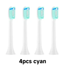 필립스 소닉케어 HX5/HX6/HX7/HX8HX9 시리즈 모델과 호환되는 4PCS/8PCS/전동 칫솔 헤드, 01 4HB10B