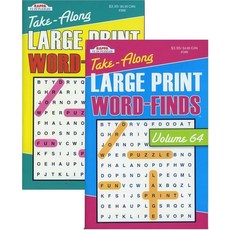 Word Search Books 5\" x 8\"- 멀티컬러 (디자인은 다를 수 있음), Word Search Books 5" x 8"- 멀티컬