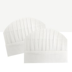 요리사모자(2매입) 위생모 주방모자 세련된 디자인으로 주방에서 필수 아이템, 단품