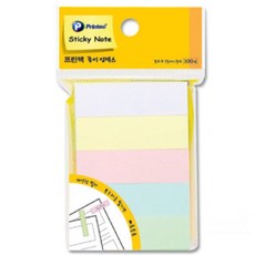 파스텔 5색 사무용인덱스