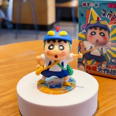 모바일하이진 짱구 피규어 유치원 등교 정품, 1개