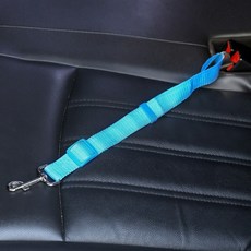 반려견 차량 안전벨트 3p세트(스카이) 강아지자동차안전벨트