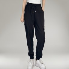 지나홈 여성 트레이닝 카고 바지 밴딩 조거 팬츠