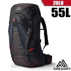 【美國 GREGORY】送》輕量透氣網架式登山背包 55L Zulu 自助旅行背包 台灣公司貨_145293