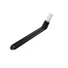 커피 청소 브러시 플라스틱 손잡이 에스프레소 머신 교체 가능한 헤드 커피 메이커 키보드 브러시 클리너 청소 도구 14cm, 1PC