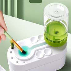 건shop디자인 붓세척기 팔레트형 아크릴물감붓