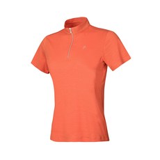 PRO WORLD CUP 女款半拉鍊短袖T恤 Q218-3222-1 橘色
