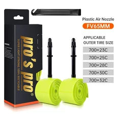 TPU 자전거 이너튜브 700x23C 25C 28C 30C 32C 초경량 소재 타이어 45/65/80MM 길이 프렌치 밸브, 01 프레스타 밸브, 03 700X23C FV65MM
