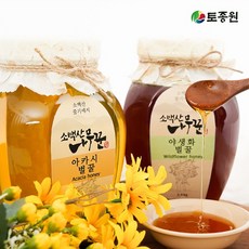 토종원 천연 아카시아벌꿀 2.4kg, 1