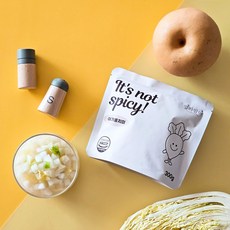 얼라맘마 아기김치 어린이김치 시리즈(배추김치 백김치 깍두기 깍추김치), 동치미300g, 300g