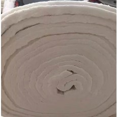 隔熱棉, 無石棉矽酸鋁保溫棉耐高溫陶瓷纖維針刺耐火毯鍋爐防火管隔熱棉一卷[61cmx4m, 1個