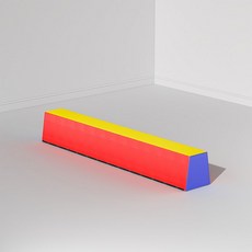 어린이 파쿠르 장비 조합 피트니스 훈련 감각 통합 교구 전체 세트 점프 상자 벽, 소프트 밸런스 빔, 1개