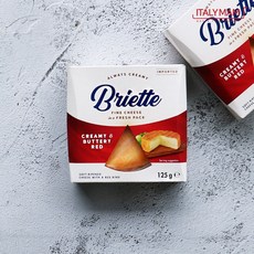 브리에뜨 브리치즈 와인안주 버터리 레드, 1개, 125g